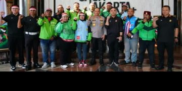 Kopdar Kebangsaan “Jaga Jakarta”: Polda Metro Jaya Perkuat Sinergi Bersama Ribuan Komunitas Ojol