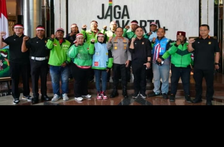 Kopdar Kebangsaan “Jaga Jakarta”: Polda Metro Jaya Perkuat Sinergi Bersama Ribuan Komunitas Ojol