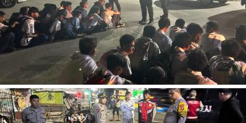 Gerak Cepat Polsek Cikarang Utara Gagalkan Dugaan Tawuran, Puluhan Remaja Diamankan