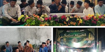 Safari Maulid Arba’in Malam Ke-14 di Gang Linam, Warga BCM Khusyuk Bersholawat dan Menyimak Mauidhoh Hasanah
