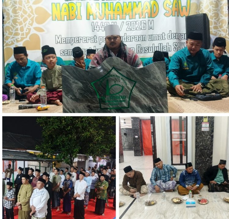 Safari Maulid Arba’in Malam Ke-15 di Masjid Al-Ittihad, Ustadz Dian Satibi Ajak Jamaah Mensyukuri Nikmat Allah