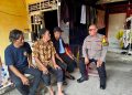 Bhabinkamtibmas Waringinjaya Sambangi Warga, Ajak Jaga Kamtibmas Menjelang Pilkades