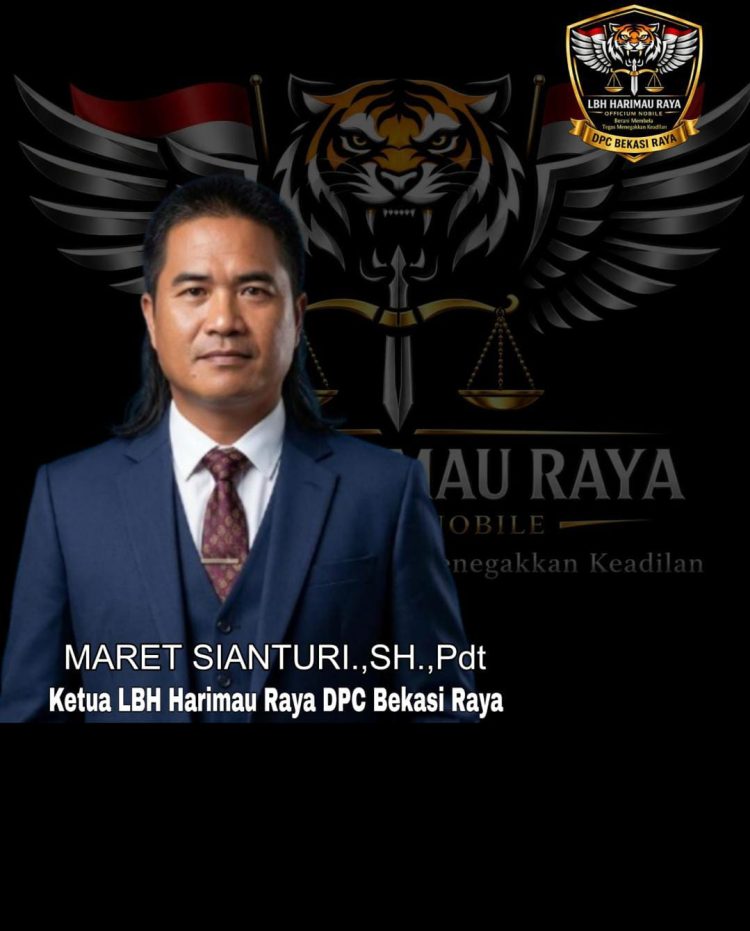 KETUA LBH HARIMAU RAYA DPC BEKASI RAYA LAKUKAN KUNJUNGAN KE POSBAKUM MUARAGEMBONG