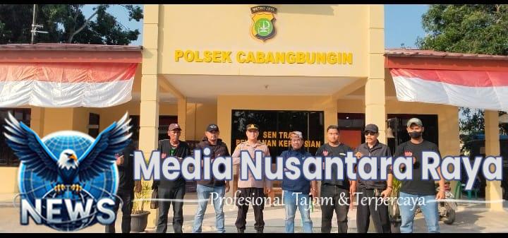 lDPC LBH HARIMAU RAYA BEKASI RAYA DAN KEPALA POSBAKUM CABANGBUNGIN JALIN SILATURAHMI DENGAN KAPOLSEK CABANGBUNGIN