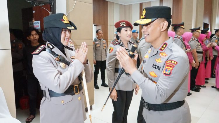 AKBP Raswidiati Anggraini Resmi Jabat Kapolres Lampung Utara, Siap Lanjutkan Pelayanan Presisi kepada Masyarakat