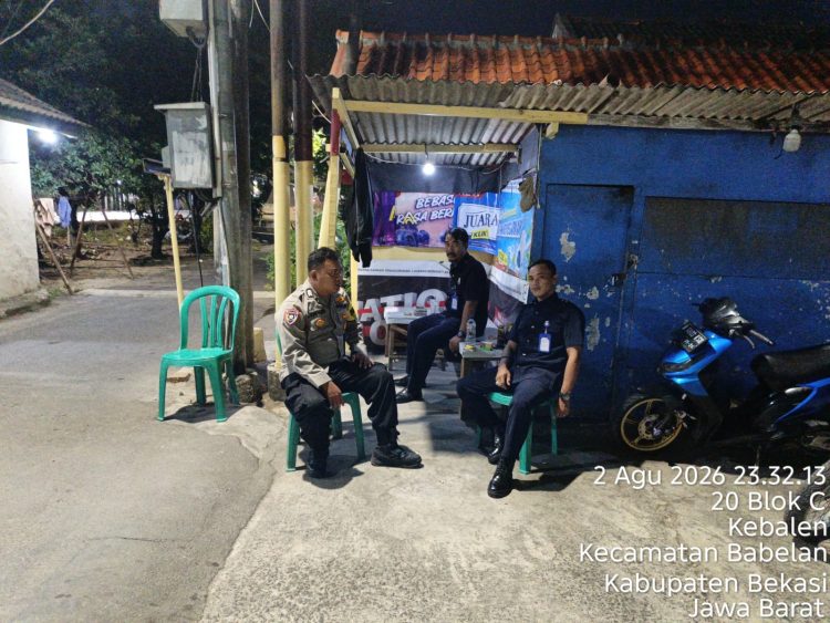 Bhabinkamtibmas Kebalen Ajak Warga Aktifkan Kembali Poskamling dan Awasi Pergaulan Remaja