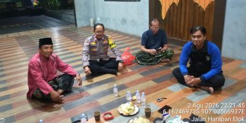 Bhabinkamtibmas Babelan Kota Sambangi Warga, Ajak Tingkatkan Siskamling dan Waspadai Curanmor