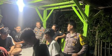 Jaga Jakarta Jaga Bekasi, Polsek Tambelang Ajak Warga Sukatenang Aktifkan Kembali Poskamling