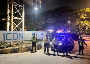 Jaga Jakarta Jaga Bekasi, Patroli Mobile Polsek Cikarang Pusat Tingkatkan Pengawasan di Kawasan Deltamas