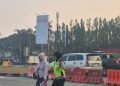 Tujuh Personel Disebar di Lima Titik, Pengaturan Lalu Lintas Pagi Berjalan Lancar