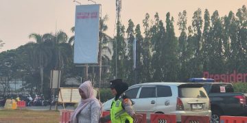 Tujuh Personel Disebar di Lima Titik, Pengaturan Lalu Lintas Pagi Berjalan Lancar