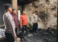 Jaga Jakarta Jaga Bekasi, Polsek Babelan Cek TKP Kebakaran Rumah di Kelurahan Bahagia