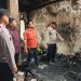 Jaga Jakarta Jaga Bekasi, Polsek Babelan Cek TKP Kebakaran Rumah di Kelurahan Bahagia