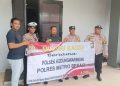 Jaga Jakarta Jaga Bekasi, Minggu Kasih Polsek Kedungwaringin Perkuat Silaturahmi dengan Jemaat Gereja Bethel Tabernakel