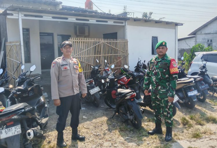 Jaga Jakarta Jaga Bekasi, Polsek Tambelang Monitor Ibadah Minggu Jemaat GPdI Immanuel Sukaraja