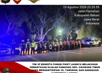 Patroli Perintis Presisi Polres Metro Bekasi Sisir Titik Rawan, Antisipasi 3C dan Tawuran hingga Dini Hari