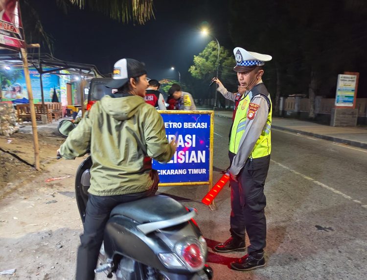 Polres Metro Bekasi Amankan Sepeda Motor Tanpa Surat Sah di Cikarang Timur