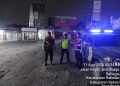 Polsek Babelan Gelar Patroli Mobile dan Strong Point di Jalan Raya Candrabaga, Antisipasi 3C