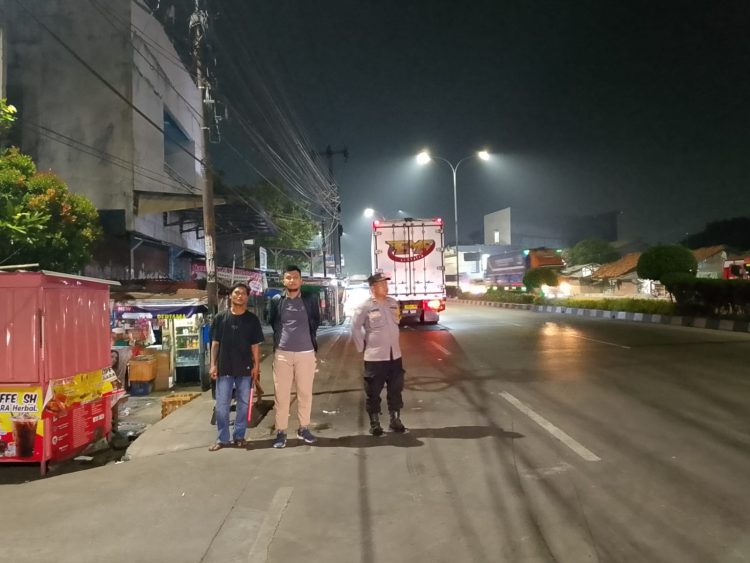 Polsek Cikarang Utara Gelar KRYD Dini Hari, Antisipasi Kejahatan Jalanan, 3C, dan Tawuran
