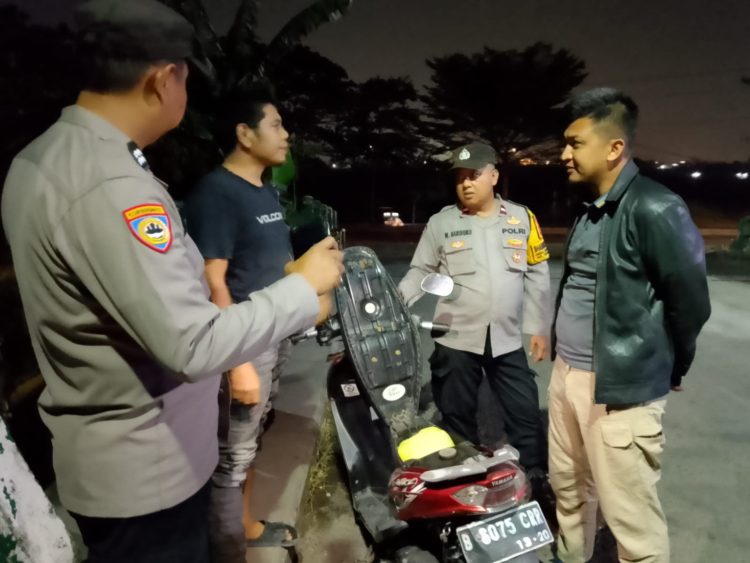 Polsek Cikarang Utara Gelar OKJ Dini Hari, Cegah 3C, Balap Liar dan Tawuran