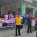 Semarak HUT RI ke-81, Polsek Muaragembong Amankan Gerak Jalan Antarinstansi dan Pelajar