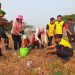 Polsek Cikarang Selatan Tanam Pohon dan Amankan Gerak Jalan Semarak HUT RI ke-81