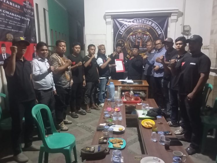 SAH!! Posbakum Cikarang Utara LBH HARIMAU RAYA DPC BEKASI RAYA terbentuk.