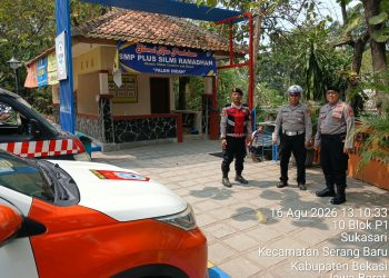Sat Pamobit Polres Metro Bekasi Patroli Tempat Wisata Antisipasi Gangguan Kamtibmas
