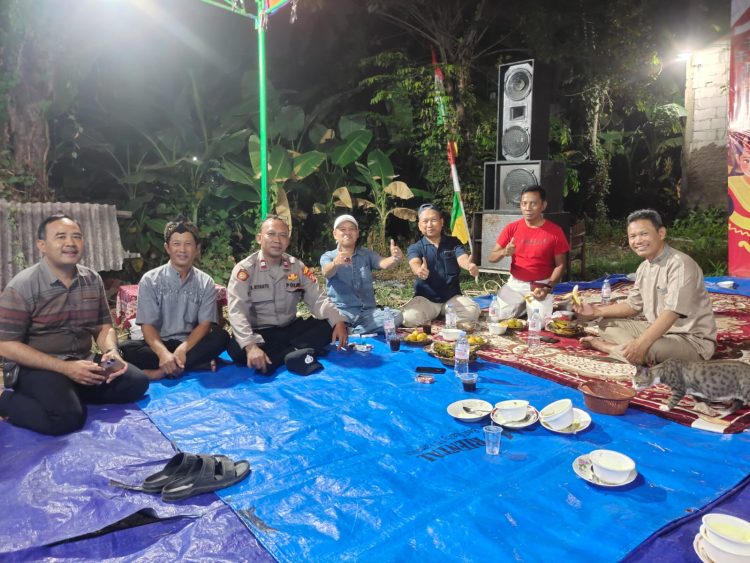 Jaga Jakarta Jaga Bekasi, Patroli Dialogis Polsubsektor PUP Sambangi Pentas Seni HUT ke-81 RI di Kelurahan Bahagia