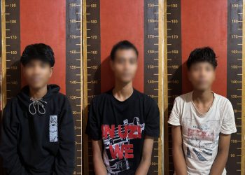 Polsek Sukatani Amankan Tiga Orang Terkait Dugaan Penyalahgunaan Tembakau Sintetis