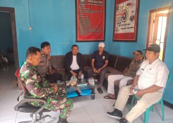 Bhabinkamtibmas Setialaksana Sambangi Warga dan Tokoh Masyarakat Jaga Kondusifitas
