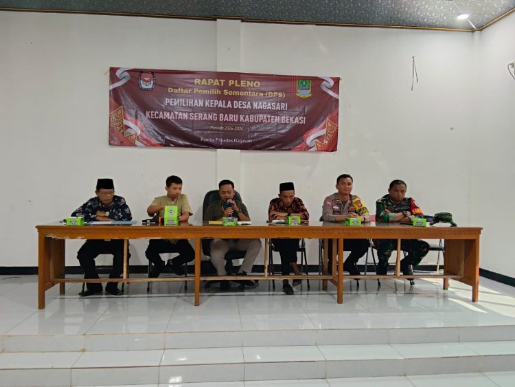 Jelang Pilkades 2026, Bhabinkamtibmas Nagasari Hadiri Pleno DPS dan Ajak Panitia Jaga Netralitas