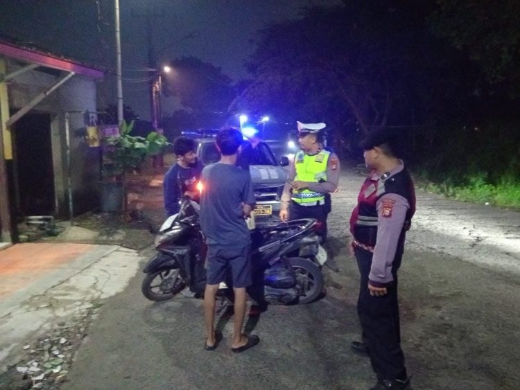 Cegah 3C dan Tawuran, Polsek Babelan Sisir Titik Rawan Lewat Operasi Kejahatan Jalanan