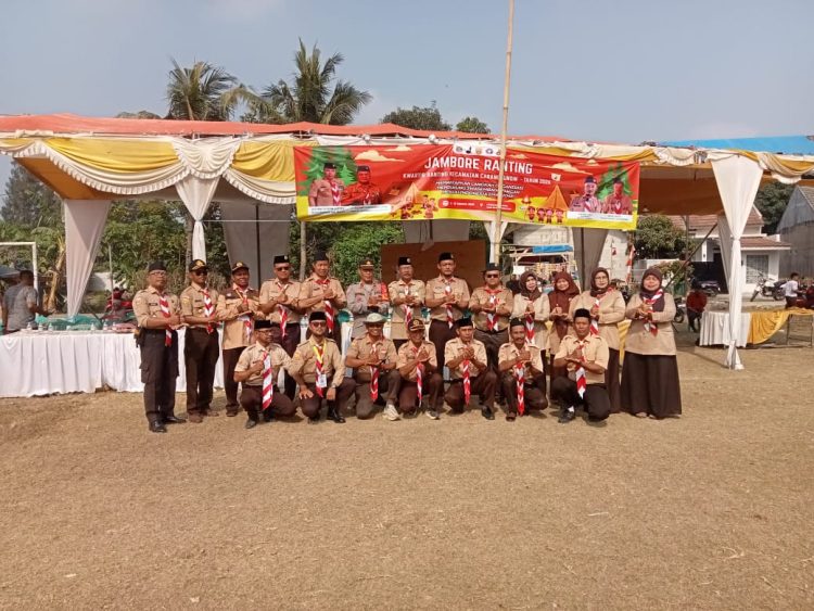 Penutupan Jambore Ranting Cabangbungin Berlangsung Khidmat, 969 Peserta Ikuti Upacara