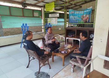 Bhabinkamtibmas Kedungwaringin Ajak Warga Jaga Kamtibmas Jelang Pilkades