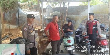 Polsek Pebayuran Gelar Patroli Dialogis, Antisipasi 3C dan Tawuran