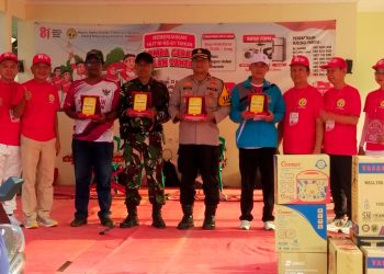 Polsek Babelan Amankan Gerak Jalan Santai Wihara Dana Paramita, 750 Peserta Meriahkan HUT RI ke-81