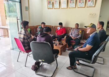Bhabinkamtibmas dan Babinsa Sindangjaya Perkuat Koordinasi Jelang Pilkades