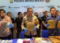 Satresnarkoba Polres Metro Bekasi Bongkar Rantai Peredaran Narkoba, Ganja hingga Home Industry Tembakau Sintetis Terungkap