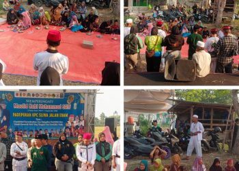 MAULID NABI 1448 H PENUH BERKAH, KI MAUNG JAGATPATI SANTUNI YATIM PIATU DAN LANSIA DI KPC SELIWA JALAN ENAM