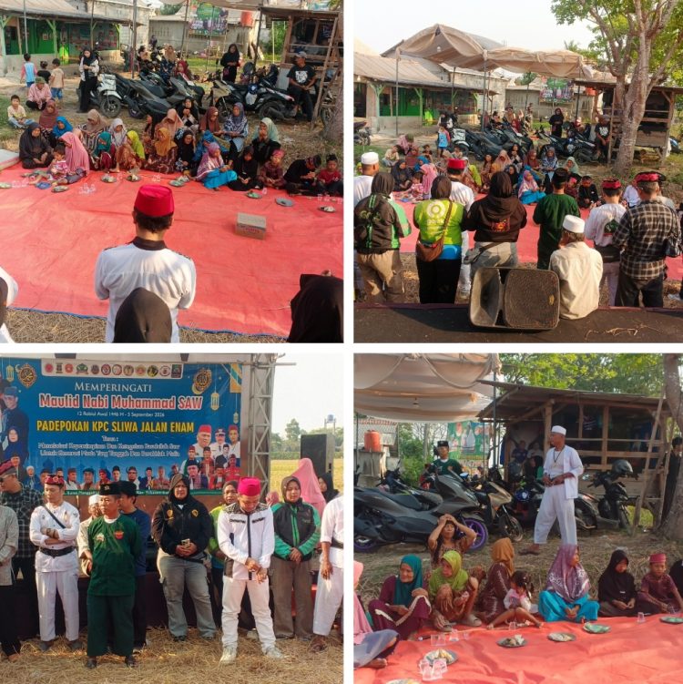 MAULID NABI 1448 H PENUH BERKAH, KI MAUNG JAGATPATI SANTUNI YATIM PIATU DAN LANSIA DI KPC SELIWA JALAN ENAM