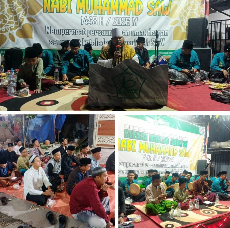 Safari Maulid Arba’in Malam ke-29 di BCM Cikarang, Ustadz Dian Satibi Ajak Warga Teladani Akhlak Rasulullah SAW