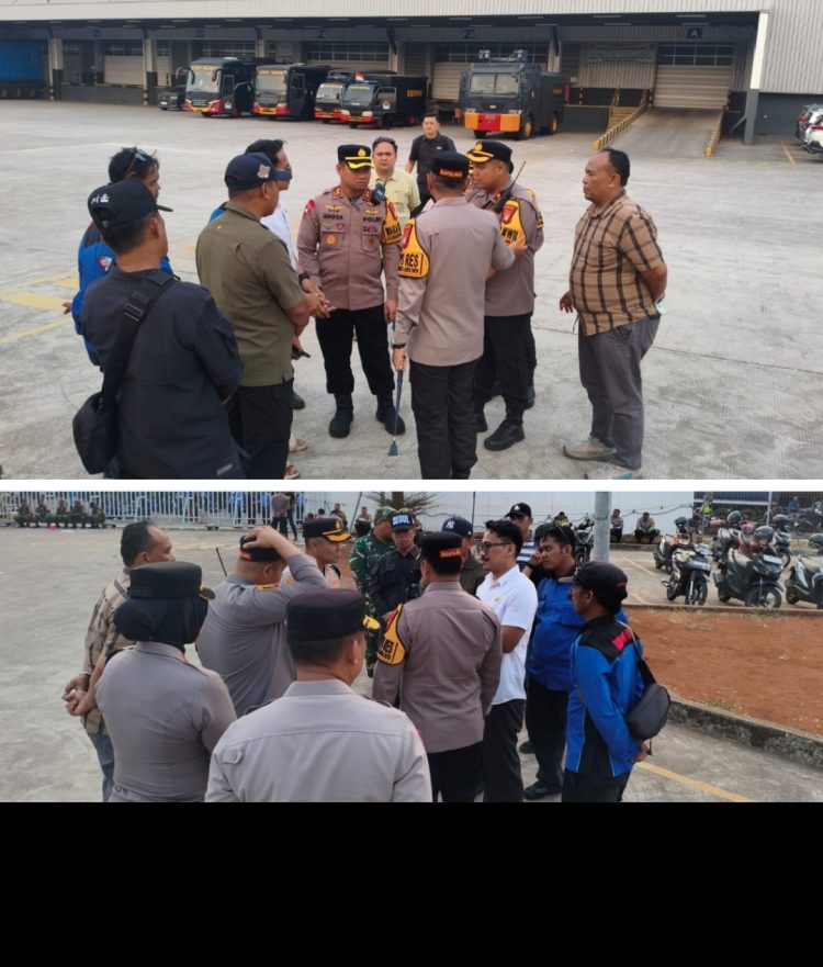 Jaga Kondusivitas Iklim Investasi, Kapolres Metro Bekasi Berikan Pelayanan Kepolisian untuk Keamanan Hak dan Suara Buruh