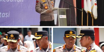 Polres Metro Bekasi Amankan Konsolidasi Akbar FSPMI, Kapolres Dampingi Kapolri dan Kapolda Metro Jaya