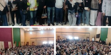 Ribuan Relawan Padati GSG Cijambe, Konsolidasi Akbar Bang Reza Nomor Urut 2 Membara