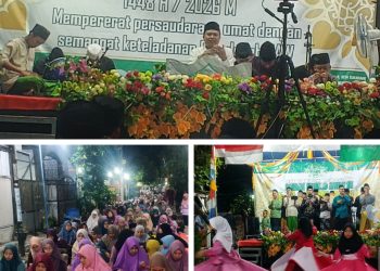 Safari Maulid Arbain Malam ke-32 RT007/014 BCM, Kyai Muslihin Sampaikan Tausiyah,