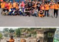 World Cleanup Day #13Juta, Relawan Bersama Bersihkan Sungai di Pintu Air Puri Nirwana 
