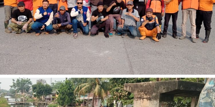 World Cleanup Day #13Juta, Relawan Bersama Bersihkan Sungai di Pintu Air Puri Nirwana  ‎