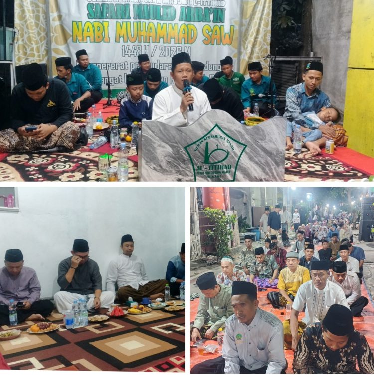Malam ke-39 Safari Maulid Arba’in di Gang Wisma Atlit BCM, Cinta Rasul Makin Semarak Jelang Pengundian Paket Umroh