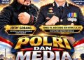 Perkuat Sinergitas Media dan Polri, Jefry Gobang Apresiasi Perhatian Kapolres Metro Bekasi di HUT ke-11 Media TNI POLRI